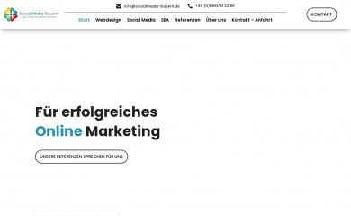 https://socialmedia-bayern.de screenshot