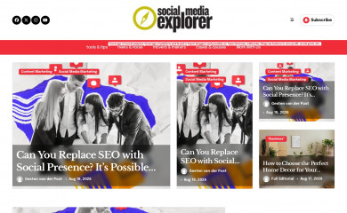 socialmediaexplorer.com screenshot