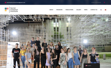 socialcontractinstitute.org screenshot