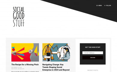 socialgoodstuff.com screenshot