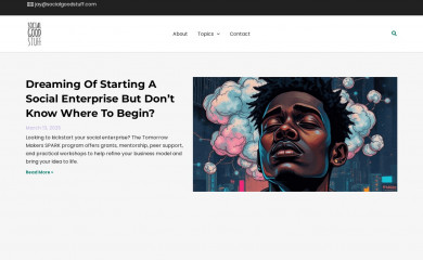 socialgoodstuff.com screenshot