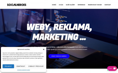 socialheroes.cz screenshot