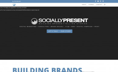 http://sociallypresent.com screenshot