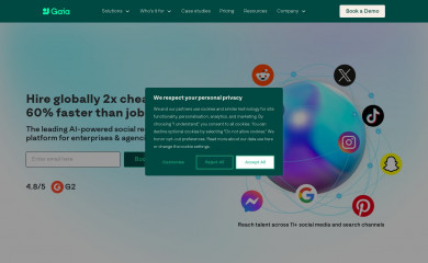sociallyrecruited.com screenshot