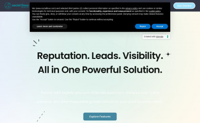 sociallinus.com screenshot
