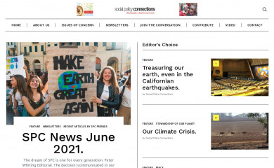 socialpolicyconnections.com.au screenshot