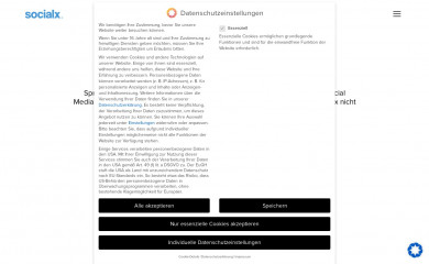 socialx.agency screenshot