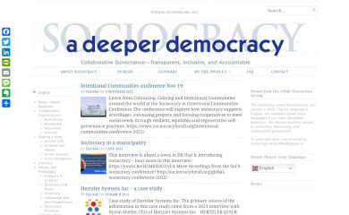 sociocracy.info screenshot