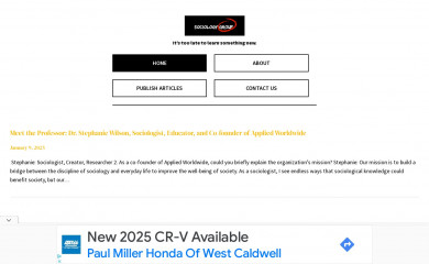 sociologygroup.com screenshot