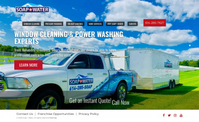 soapwater.com screenshot