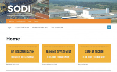 sodidevelopment.org screenshot