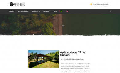 sodybapriedusios.lt screenshot