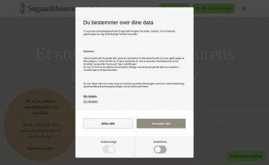 soegaardshusene.dk screenshot