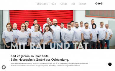soehn-haustechnik.de screenshot