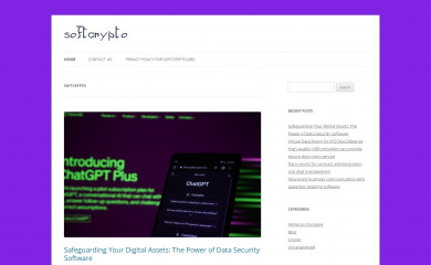 softcrypto.org screenshot