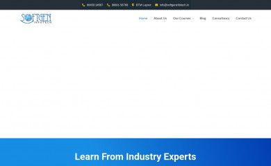 softgeninfotech.in screenshot