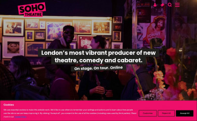 sohotheatre.com screenshot