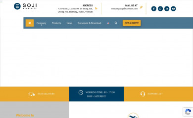 sojielectronics.com screenshot