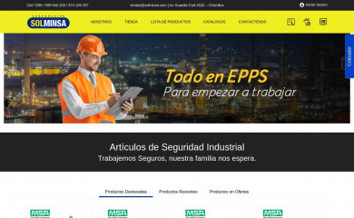solminsa.com screenshot