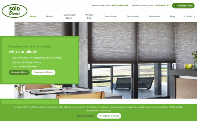 soloblinds.co.uk screenshot