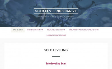 sololevelingscan.com screenshot