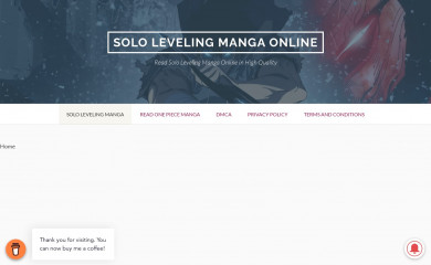 sololeveling-manga.net screenshot