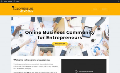 solopreneursacademy.com screenshot