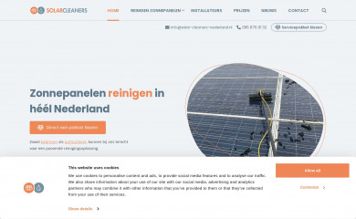 solar-cleaners-nederland.nl screenshot
