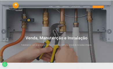 solargassorocaba.com.br screenshot