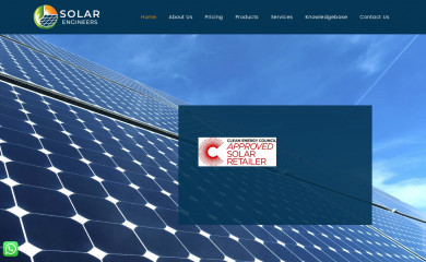 solarengineers.com.au screenshot