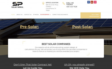 solarpatrol.com screenshot