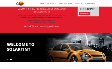 solartintact.com.au screenshot