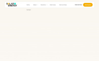 solarxenergy.com.au screenshot