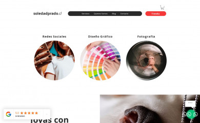 soledadprado.cl screenshot