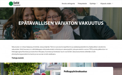 solidinsurance.fi screenshot