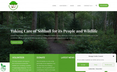 solihullcv.org.uk screenshot