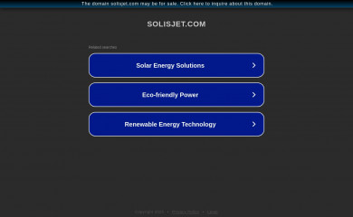 solisjet.com screenshot
