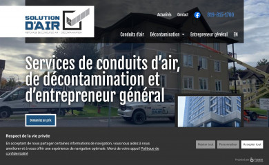 solutiondair.com screenshot