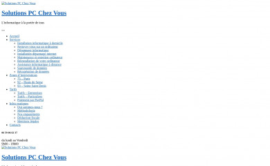 solutionspcchezvous.fr screenshot