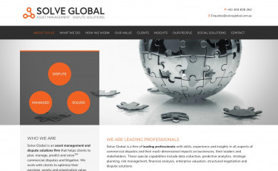 solveglobal.com.au screenshot