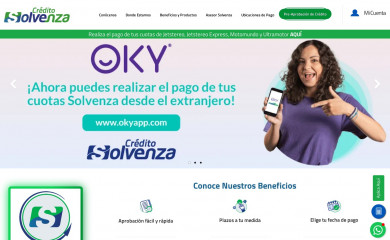 solvenza.hn screenshot