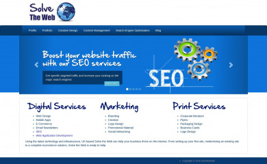 solvetheweb.co.uk screenshot