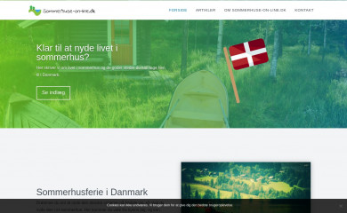 sommerhuse-on-line.dk screenshot
