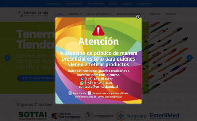 somoslanda.cl screenshot