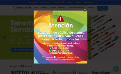 somoslanda.cl screenshot