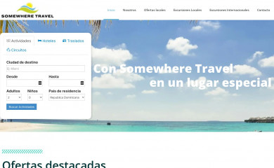 somewheretravel.com.do screenshot