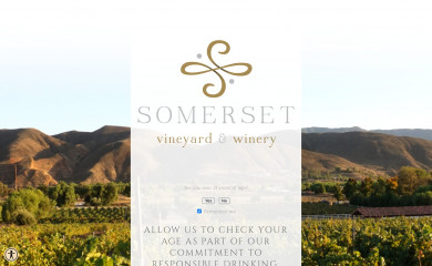 somersetvineyard.com screenshot
