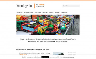 sonntagsfloh.de screenshot