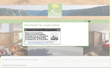 sonne-fridingen.de screenshot