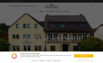 sonnenhof-wildeck.de screenshot